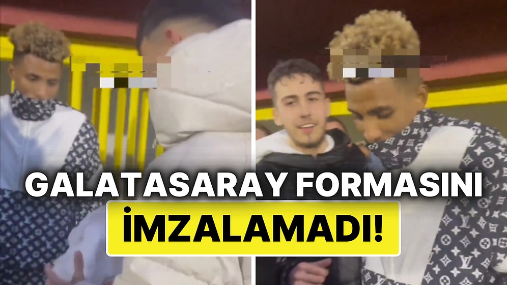 Beşiktaş'ın Yıldızı Gedson Fernandes, Galatasaray Formalı Taraftarı Geri Çevirdi: "No Galatasaray"