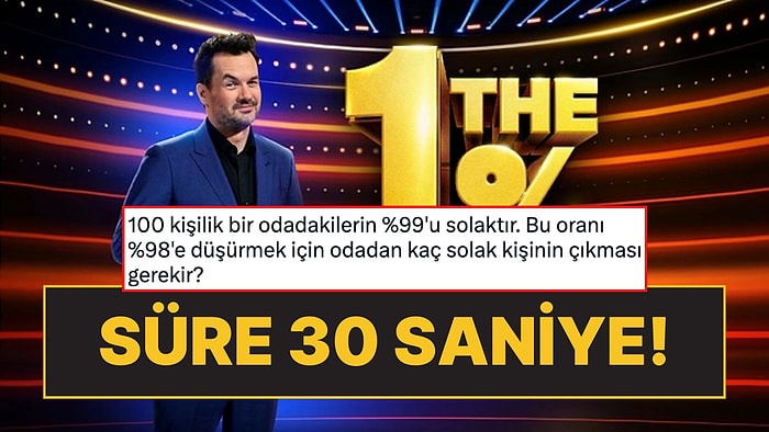 İngiltere'de Yayınlanan "The 1% Club" Yarışmasında Sorulan 4 Milyon TL'lik Soru Kafaları Fena Karıştırdı!