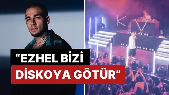 Amsterdam’da Konser Veren Ezhel, Hayranlarının “Ezhel Bizi Pavyona Götür” Sloganlarından Freestyle Yaptı!