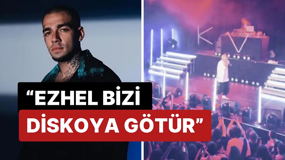 Amsterdam’da Konser Veren Ezhel, Hayranlarının “Ezhel Bizi Pavyona Götür” Sloganlarından Freestyle Yaptı!