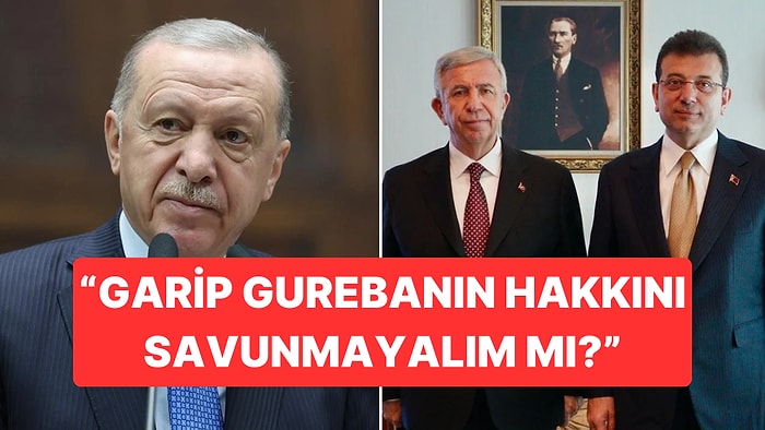 Cumhurbaşkanı Erdoğan'dan CHP'li Belediyelere "Haciz" Cevabı