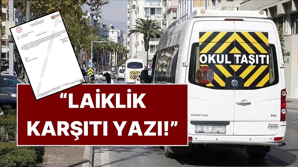 Antakya Milli Eğitim Müdürlüğü'nden Skandal Karar: "Kız Öğrenciler Ön Koltukta Oturtulmasın!"