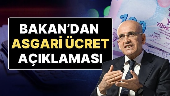 Maliye Bakanı Mehmet Şimşek’ten Asgari Ücret Açıklaması: “Asgari Ücret Enflasyonun Üzerinde Olacak”