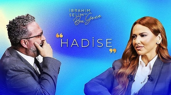 İbrahim Selim'in sunduğu Bu Gece programına konuk olan Hadise, yaptığı açıklamalarla sosyal medyanın gündemine oturdu.