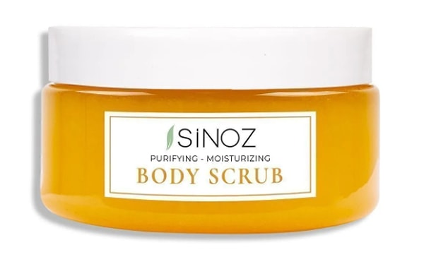 12. Sinoz Body Scrub Besleyici Arındırıcı Nemlendirici Vücut Peelingi 300 gr