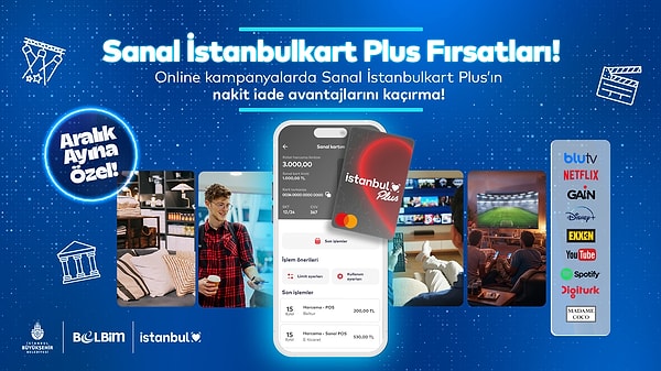 İstanbulkart Mobil’i hemen indir, İstanbul’u keyifle yaşayanların arasına sen de katıl!