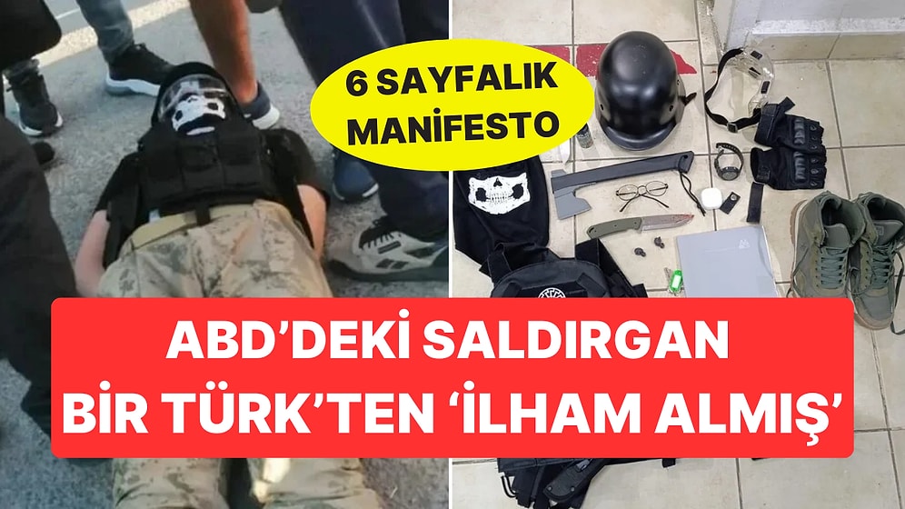 ABD'deki Okul Saldırganı "İlham Kaynağı" Olarak Bir Türk'ü Göstermiş: 6 Sayfalık Manifesto Ortaya Çıktı