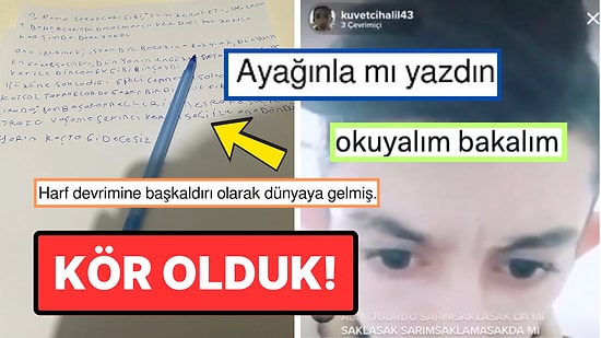 Sümer Yazısını Andıran Pek Bi' Tuhaf Yazısıyla Görenleri Kitap Okumaya Tövbe Ettiren Yazar