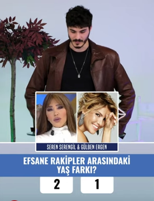 Gülben Ergen ve Seren Serengil’den Kıvanç Tatlıtuğ ve Kenan İmirzalıoğlu’na kadar birçok ünlü ismin aralarındaki yaş farklarını tahmin etmeye çalışan genç oyuncu, tahminleriyle takipçilerini güldürdü.