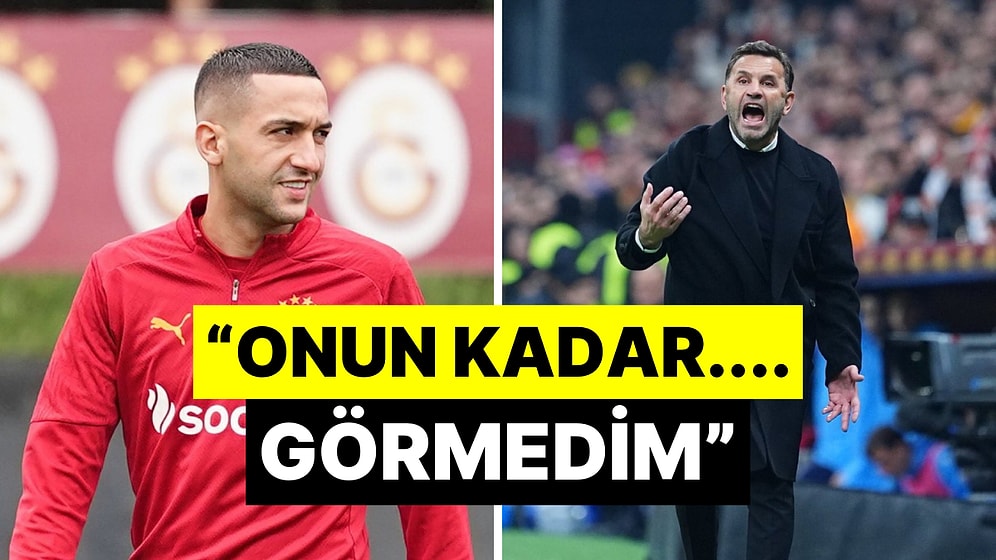 Hakim Ziyech'ten Çarpıcı İfadeler! Faslı Yıldız Galatasaray'ı Kafasında Bitirmiş