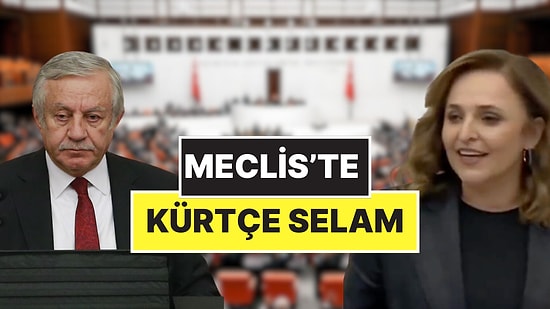 MHP’li Celal Adan İzin Verdi DEM Parti Milletvekili Ayşegül Doğan Meclis’i Kürtçe Selamladı