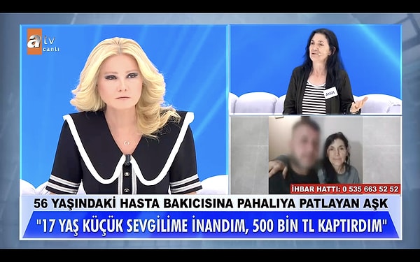 Aysel Hanım, 2 buçuk yıldır büyük bir aşk yaşadığını söylediği Ferhat ile uzak şehirlerdeydi. Ancak aralarındaki bağdan şüphesi yoktu.