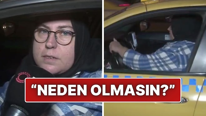 Direksiyon Başında İlham Veren Kadın Taksi Şoförü Elif Akdağ: "İsterseniz Siz de Yapabilirsiniz"