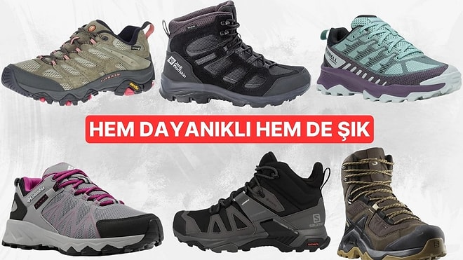 Salomon’dan Merell’e Çok Satanların Yıldızları İndirimli Outdoor Ayakkabı Modelleri