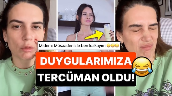 Aşk Yeniden'in 'Şaziment'i Miray Akovalıgil Yasemin Özilhan'ın Bi' Garip Smoothie Tarifini Tiye Aldı!