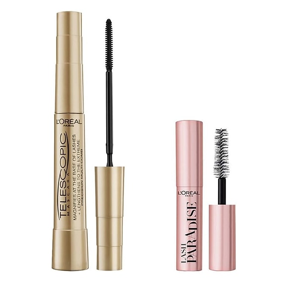 3. L’Oréal Paris Telescopic Maskara - Siyah & Mini Lash Paradise Siyah Maskara Makyaj Seti