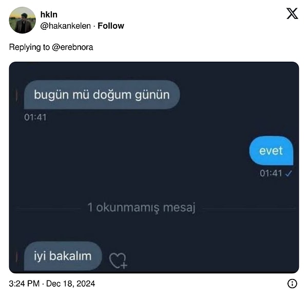 Bu biraz kırıcıydı 🥲