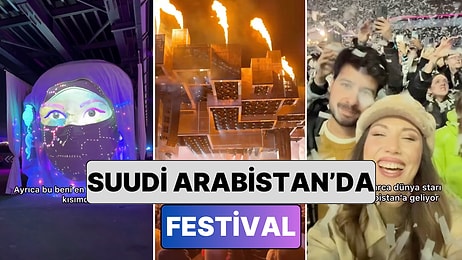 Suudi Arabistan'da Bir Festivale Katılan Kadın Festivali Öve Öve Bitiremedi