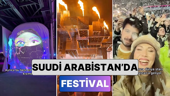 Suudi Arabistan'da Bir Festivale Katılan Kadın Festivali Öve Öve Bitiremedi