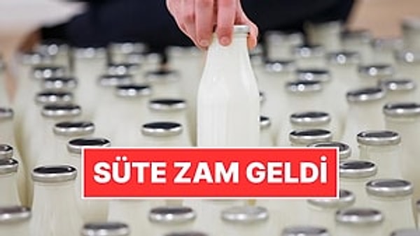 Süte 1 Ocak 2025 tarihinden geçerli olmak üzere yüzde 17 zam geldi. Zam kararını Ulusal Süt Konseyi (USK) verdi. Konseyin internet sitesinde yer alan duyuruya göre çiğ süt tavsiye fiyatının üreticinin eline litre başına net 17,15 lira geçecek şekilde belirlendi.