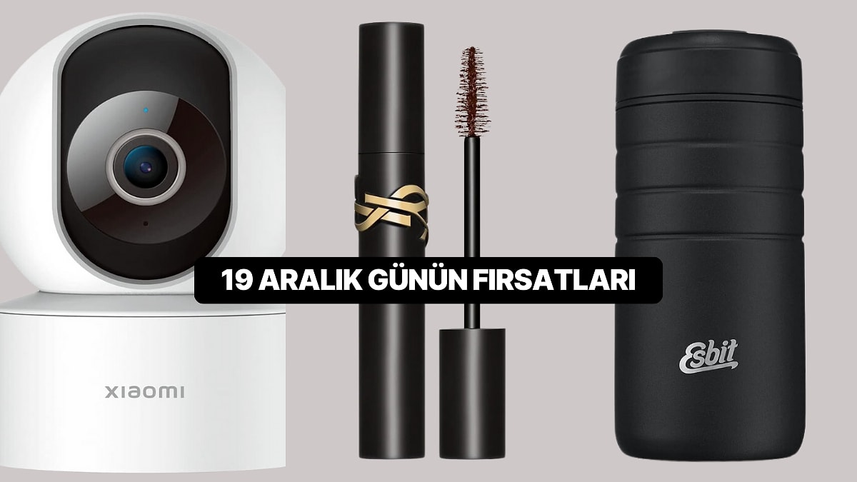 Bugün İndirimde Neler Var? YSL Lash Clash Maskaradan Xiaomi Akıllı Kamera'ya 19 Aralık 2024 Günün Fırsatları