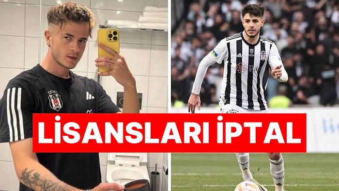 Beşiktaş'ın Eski Oyuncuları Emirhan Delibaş ve Berkay Vardar Futboldan Men Edildi!