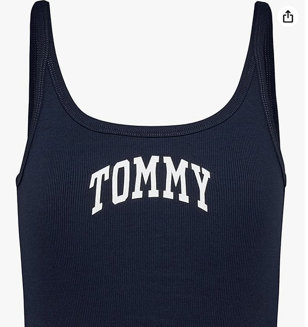 Tommy Hilfiger TJW CRP VARSITY 1 TANK T-shirt Kadın