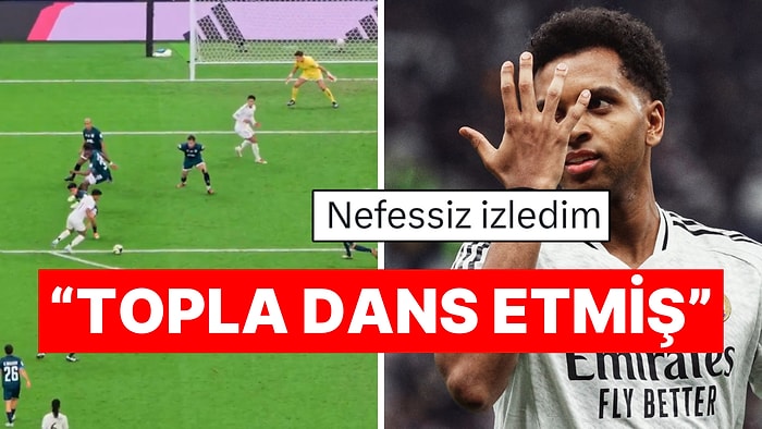 Real Madridli Rodrygo'nun Rakiplerini Pazara Yollayıp Attığı Gole Hayran Kalabilirsiniz!