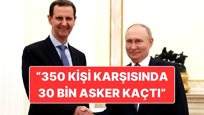 Putin Suriye’deki Gelişmeleri Yorumladı: "350 Kişiye Karşı 30 Bin Kişi Savaşmadan Geri Çekildi"