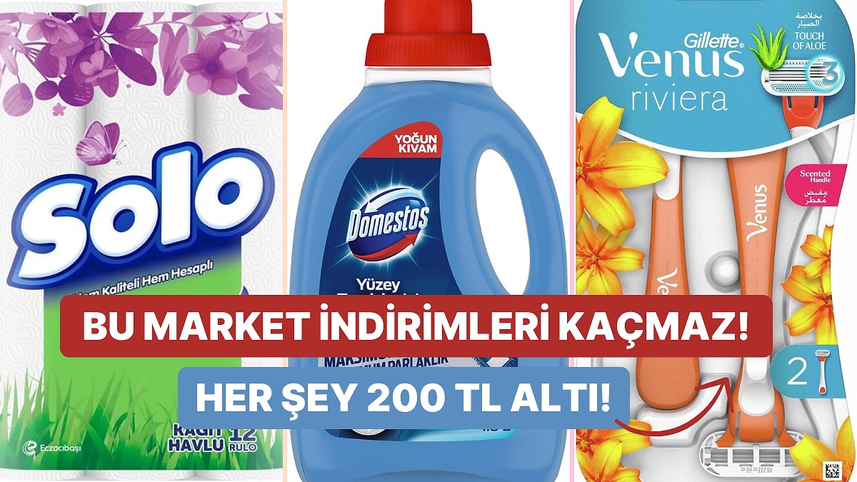 200 TL Altı Süpermarket Ürünleri