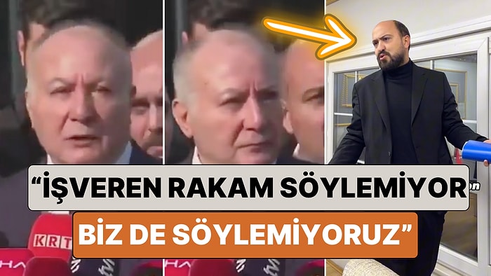 Oğuzhan Alpdoğan Haklıymış: TÜRK-İŞ Başkan Yardımcısı'nın Rakam Soran Muhabirlere Yaptığı Açıklama Beyin Yaktı