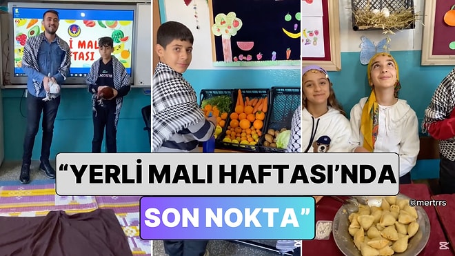 "Yerli Malında Son Nokta": Bir Köy Okulunda Yapılan Yerli Malı Etkinliğinin Doğallığı İçinizi Isıtacak