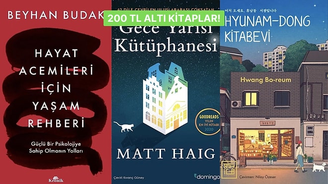 Okurken Kendinizi Keşfedeceğiniz 200 TL Altı 11 Harika Kitap