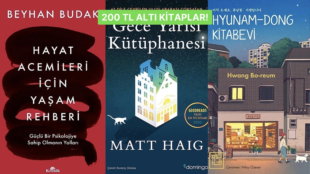 Okurken Kendinizi Keşfedeceğiniz 200 TL Altı 11 Harika Kitap