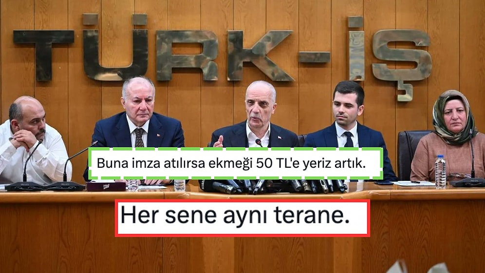 TÜRK-İŞ'in 29 Bin 583 TL Asgari Ücret Talebi Sosyal Medyada Nasıl Yankı Buldu?