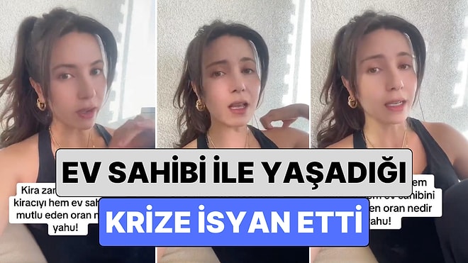 Bir Kiracı Ev Sahibi ile Yaşadığı Krizin Arından Bir Türlü Çözüm Bulunamayan Kira Zammı Meselesine İsyan Etti