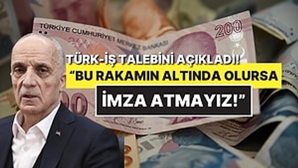 2025 asgari ücretin belirlenmesinde sona gelindi. Asgari Ücret Tespit Komisyonu’nun üçüncü toplantısında da rakam konuşulmamasına tepki yağdı. Tepkilerin ardından asgari ücret için ilk teklif işçi temsilcisi TÜRK-İŞ'ten geldi. TÜRK-İŞ'in asgari ücret talebi 29 bin 583 oldu. TÜRK-İŞ'in talep ettiği zam oranı böylece yüzde 74 oldu.