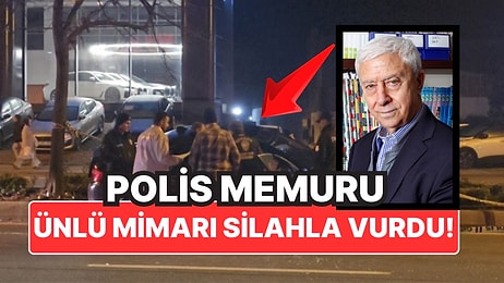 Polis Memuru Ünlü Mimar Turgut Toydemir'i Silahla Vurdu! İstanbul Emniyet Müdürlüğü: ''Açığa Alınmıştır''