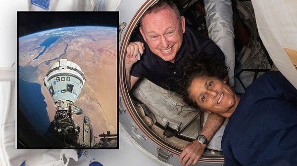 Görünen o ki 10 günlük uzay yolculuğu için ISS'ye fırlatılan NASA astronotları Butch Wilmore ve Sunita Williams, en az 9 ay uzayda kalacaklar!