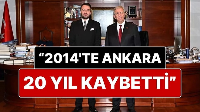 Mansur Yavaş’tan Mynet’e Özel Açıklamalar: “2014’te Ankara 20 Yıl Kaybetti”