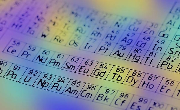 4. Hangi element periyodik tablonun 1. sırasında yer alır?