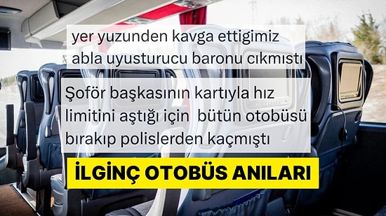 Şehirler Arası Yolculuklarda Başlarına Gelen İlginç Olayları Anlatan Kişiler