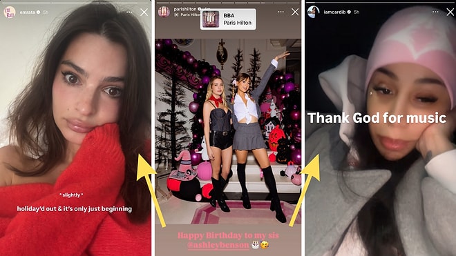 Billie Eilish'in Çocukluğundan Derbeder Cardi B'ye 20 Aralık'ta Yabancı Ünlülerin Instagram Paylaşımları