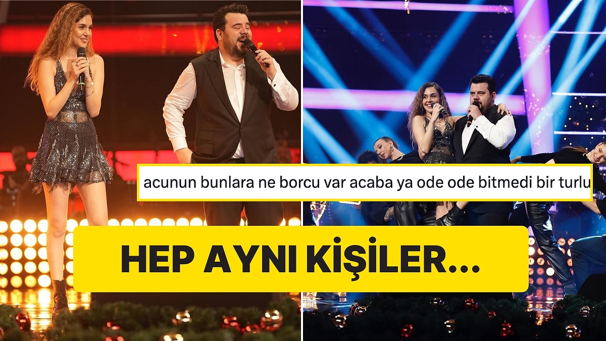 Berfu ve Eser Yenenler'in 3. Kez O Ses Yılbaşı'na Katılmaları Tepki Topladı