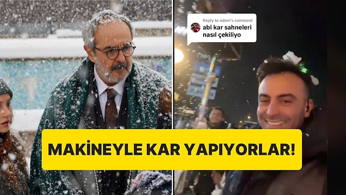 Dizi ve Filmlerdeki Kar Sahneleri Nasıl Çekiliyor?