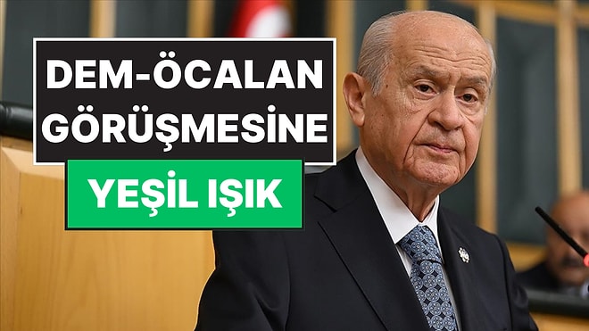 Devlet Bahçeli’den DEM Parti-Öcalan Görüşmesine Yeşil Işık: “Hayırlı Başlangıçlar Olur”