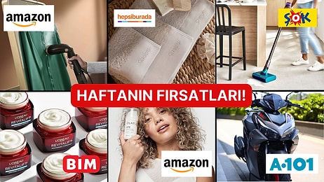 Haftanın Tüm İndirimleri Burada! Hepsiburada'dan Amazon'a Dikkat Çeken İndirimler ve Aktüel Katalogları