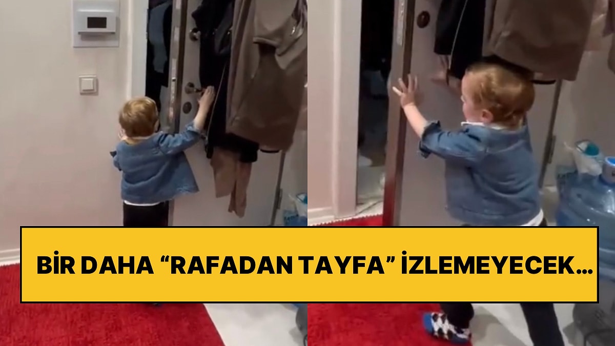 Rafadan Tayfa Çizgi Filmini Severek İzleyen Tatlı Çocuk Yapılan Sürprizle Korku Dolu Anlar Yaşadı