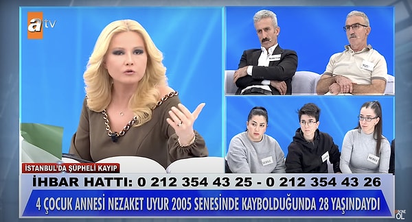 İddiaların odağındaki eski eş ve kayınbirader yayında suçlamaları reddederken Nezaket'in flörtöz bir kadın olduğundan bahsettiler. Hatta eski eş Yusuf, "Benimle boşandıktan sonra teyzesinin oğlu ile birliktelik yaşamaya başladı." diyerek ithamda bulundu.