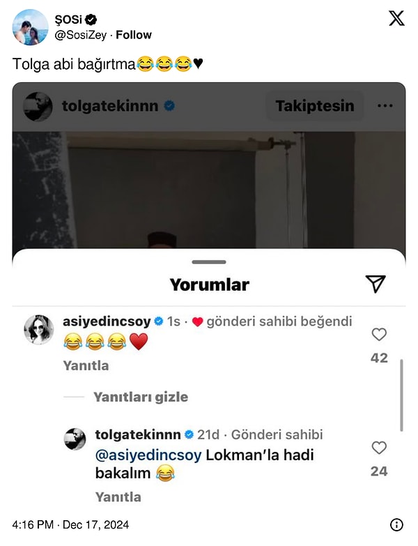 14. Hep sosyal medya kullanıcıları güldürecek değil ya😅